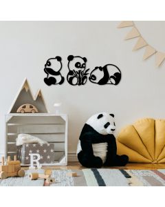 WALLXPERT Zidna dekoracija Pandas 298 - 174929