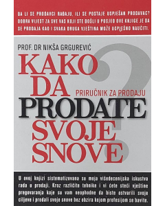 Kako da prodate svoje snove - 9788663114722