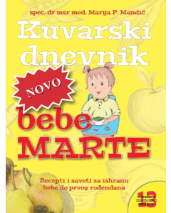 Kuvarski dnevnik bebe Marte - dopunjeno 13. izdanje - 9788690128839