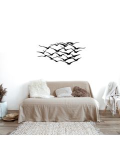 WALLXPERT Zidna dekoracija Herd Of Birds - 175099
