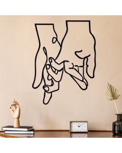 WALLXPERT Zidna dekoracija Pinky Love - 175137