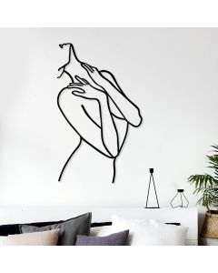 WALLXPERT Zidna dekoracija Woman Lines