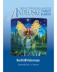 Anđeoske Tarot karte, 78 karata + priručnik + luksuzna kutija - 9788686293244