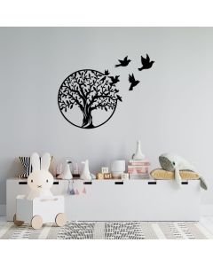 WALLXPERT Zidna dekoracija Tree And Birds