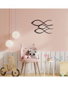 WALLXPERT Zidna dekoracija Fish - 175277