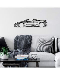 WALLXPERT Zidna dekoracija McLaren 720S Silhouette