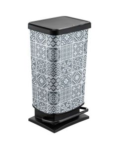 ROTHO Kanta za otpatke Paso 40L, crna/bela - RPB40BW