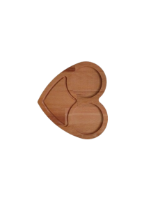ARBOREA Srce daska, drvena, 20x20 cm - kd2-2020