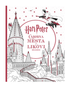 Hari Poter: Čarobna mesta i likovi  bojanka - 9788630040484