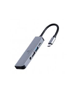 GEMBIRD Tip-C 5-u-1 multiport USB hub (A-CM-COMBO5-02) - 175835