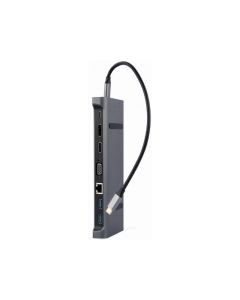 GEMBIRD Tip-C 9-u-1 multiport USB hub (A-CM-COMBO9-02) - 175838