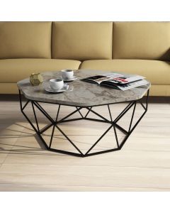 HANAH HOME Sto za dnevnu sobu Diamond White Marble - 175968