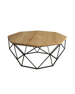 HANAH HOME Sto za dnevnu sobu Diamond Oak - 175999