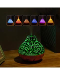 Stona ultrazvučna aroma lampa 300ml, braon/crna
