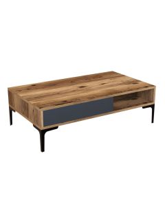 HANAH HOME Klub sto Istanbul, braon/antracit