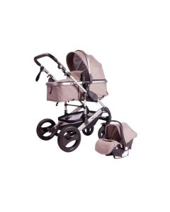 PUERRI Kolica za bebe Passeggino 3 u 1 - beige - 176596