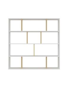 HANAH HOME Polica za knjige Hodbi White Oak - 176712