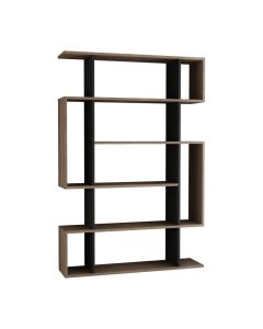 HANAH HOME Polica za knjige Mito Sonoma Oak Anthracite - 176717