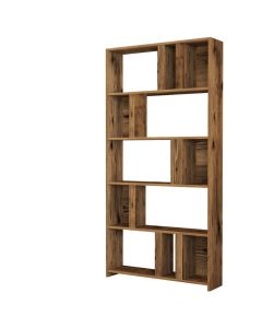 HANAH HOME Polica za knjige Lima Walnut - 176719