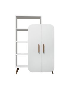 HANAH HOME Polica za knjige Form White - 176722