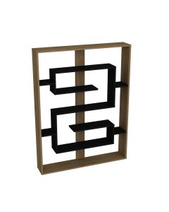 HANAH HOME Polica za knjige Esteban Black Ud - 176731