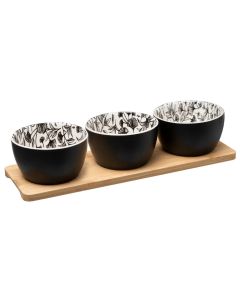 SECRET DE GOURMET Set za predjelo 4kom Floral - 176926