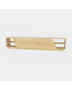 HANAH HOME TV polica Rhodes Oak - 177393