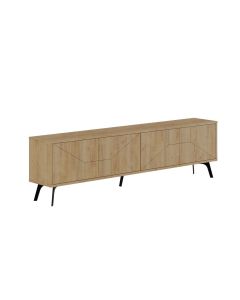 HANAH HOME TV polica Dune Oak - 177428