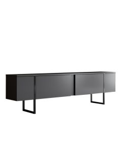 HANAH HOME TV polica Luxe Anthracite Black 1 - 177450