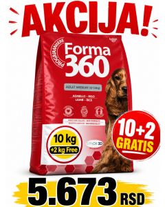 Benessere Forma 360 JAGNJE I PIRINAC 12 kg