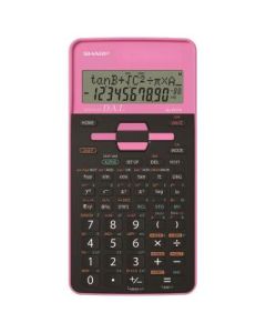 SHARP Kalkulator tehnički 10mesta 273 funkcije EL-531THB-PK crno roze blister - 17937