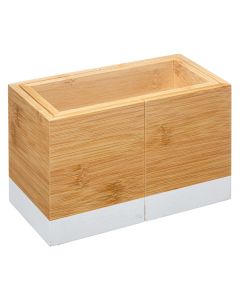 FIVE Kutija za pribor Modern 18x10x12cm bambus bela - 179697A