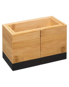 FIVE Kutija za pribor Modern 18x10x12cm bambus crna - 179697B