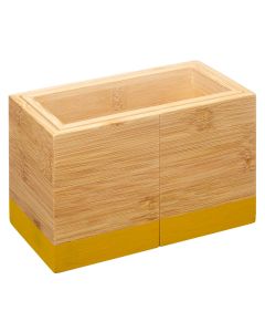 FIVE Kutija za pribor Modern 18x10x12cm bambus žuta - 179697C