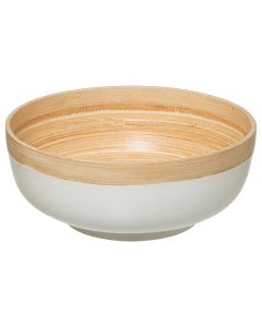 FIVE Činija Modern 20cm 20x7,5cm bambus, bela - 179727A