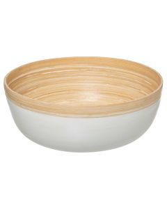 FIVE Činija Modern 30cm 30x12cm bambus bela - 179728A