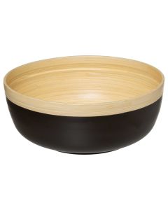 FIVE Činija Modern 30cm 30x12cm bambus crna - 179728B