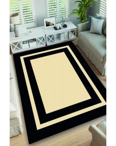 Conceptum Hypnose Tepih Black Frame ( 160 x230 ) - 179871