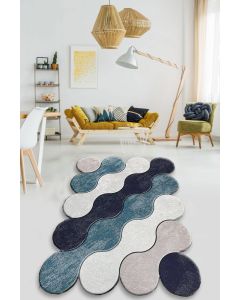 Conceptum Hypnose Tepih Circle Blue ( 150 x 240 ) - 179918