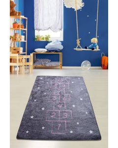 Conceptum Hypnose Tepih Hopscotch Grey ( 100 x 160 ) - 179951