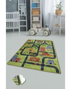 Conceptum Hypnose Tepih Small Town Green ( 100 x 160 ) - 179954