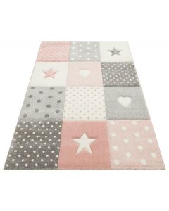Conceptum Hypnose Tepih Kds 05 Grey Pink ( 120 x 180 ) - 180258