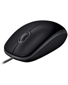 LOGITECH B110 Silent - BLACK - USB - EMEA - B110S 20PK - 910-005508
