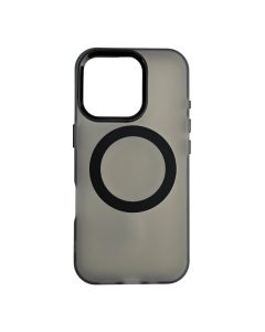 Silikonska futrola Magsafe FLURO COLOR za Honor 600 Pro, crna
