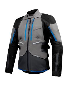 IXON Vidar gray black blue jakna - 18125IXOGBBXXL