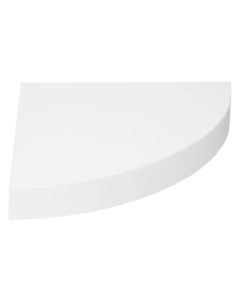 FIVE Ugaona zidna polica Fixy 25x25x3.8cm, bela - 181396B