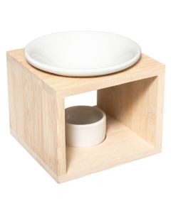 ATMOSPHERA Difuzer 11.5x11.5x9.5cm bambus/dolomite bež - 181632
