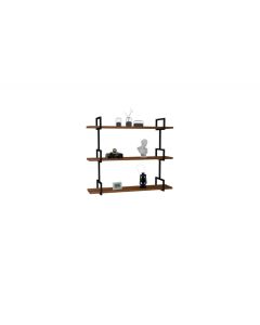 HANAH HOME Zidna polica Uras Walnut - 181895