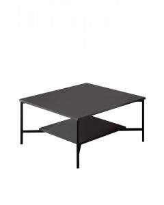HANAH HOME Sto za dnevnu sobu Black Line Anthracite Black 1 - 182033-1