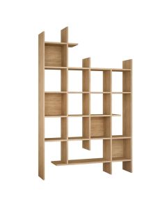 HANAH HOME Polica za knjige Manco Oak - 182233